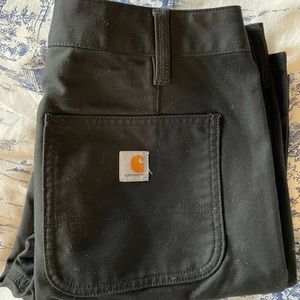 Black Carhartt Original Fit Women’s Work Pants - size 4 short